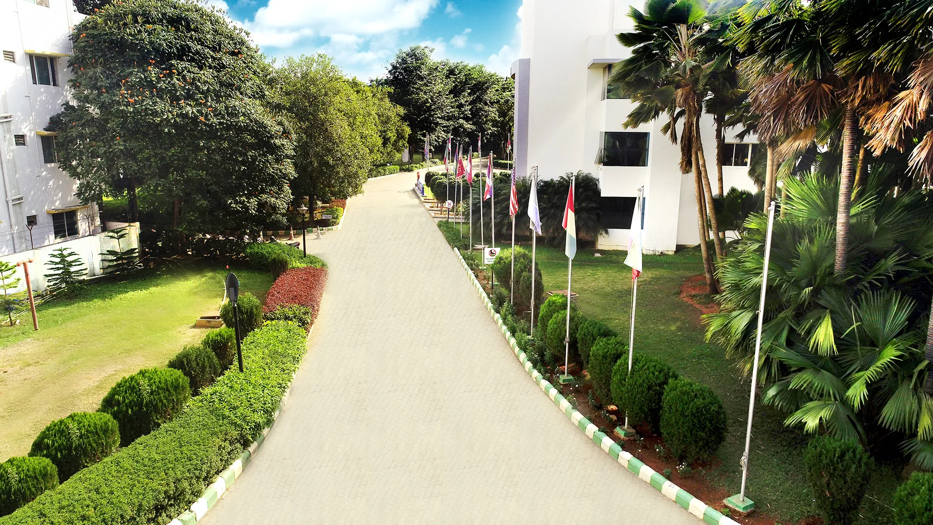Krupanidhi campus entrance